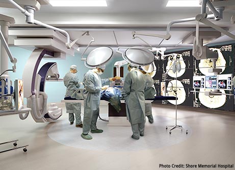 Healthcare - Rendering of a State of the Art Operating Room
